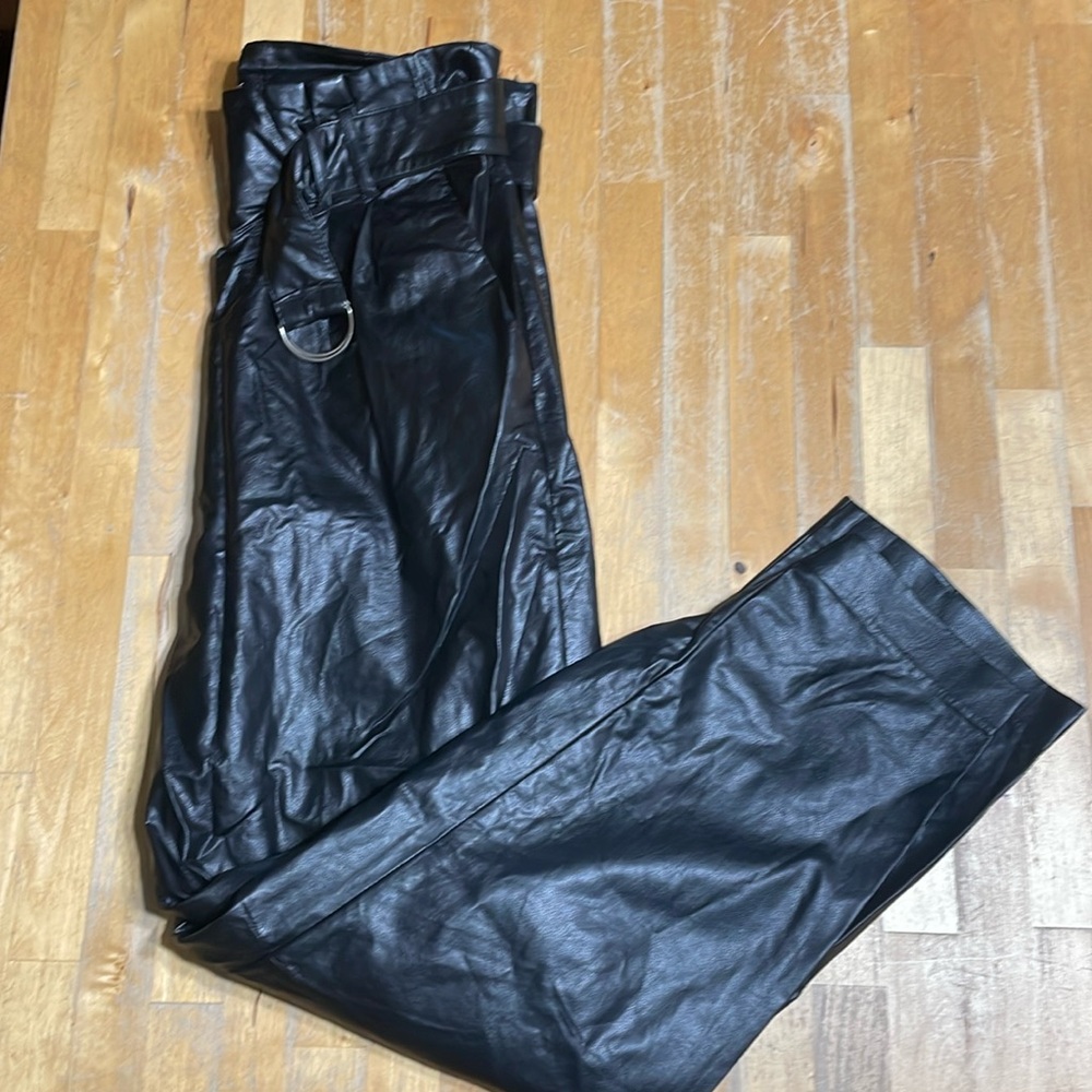 Dynamite high waisted faux leather pants